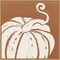 Autumn Tones VI Dark Orange by Anne Tavoletti Framed Canvas Wall Art